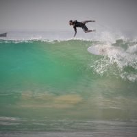 bailing on a wave